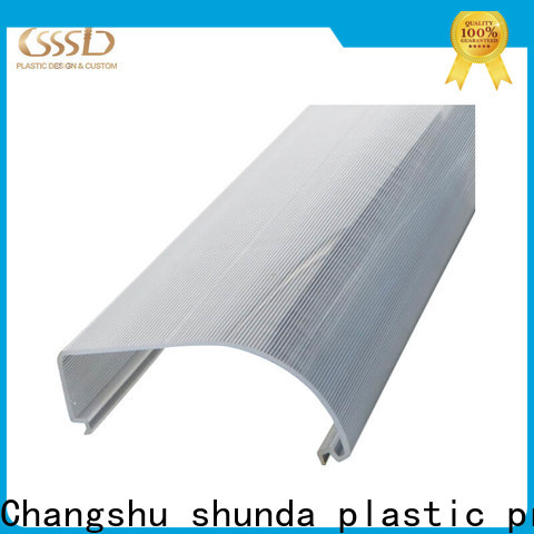 durable fluorescent light covers overseas market for installation lines