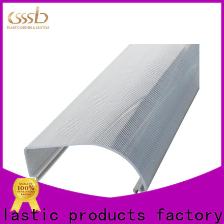 CSSSLD easy to use Plastic extrusion profile vendor for advertise display