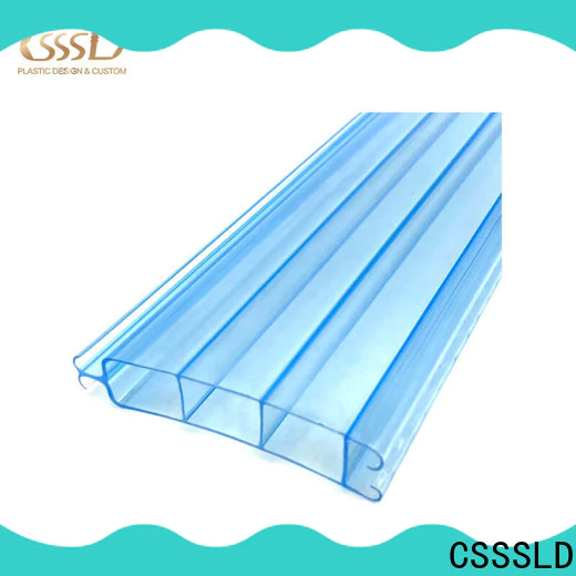 widely used Plastic extrusion profile overseas market for advertise display