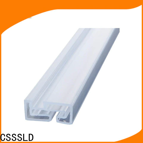 CSSSLD good quality Plastic angle extrusion customized for light cover