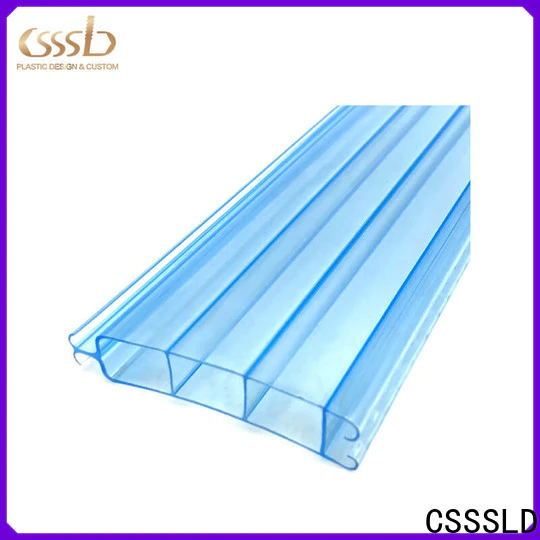 widely used plastic profiles customized for advertise display