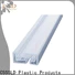extruded plastic profiles bulk production for installation lines