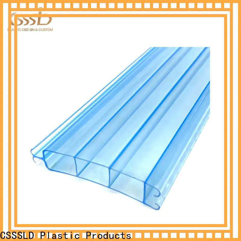 CSSSLD Plastic extrusion profile at discount for advertise display