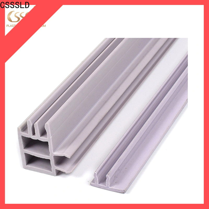 CSSSLD good quality Plastic extrusion profile customized for installation lines