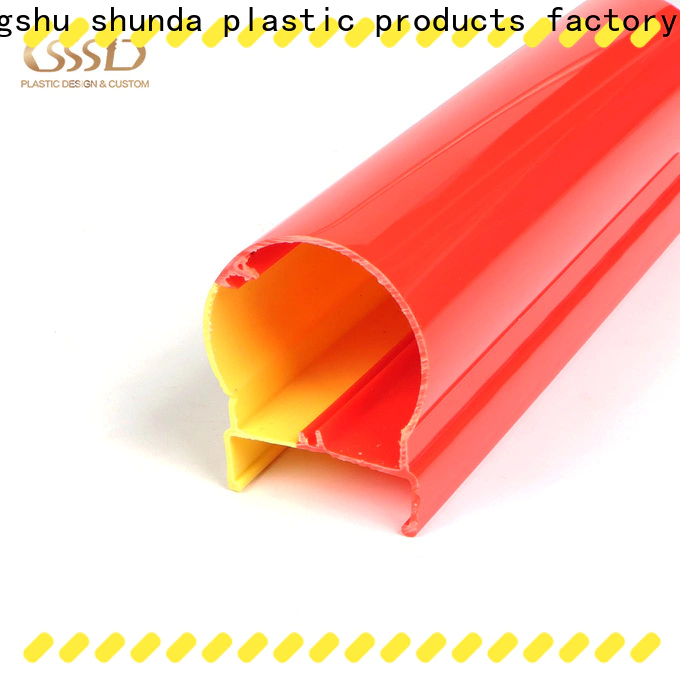 inexpensive extruded plastic profiles bulk production for installation lines