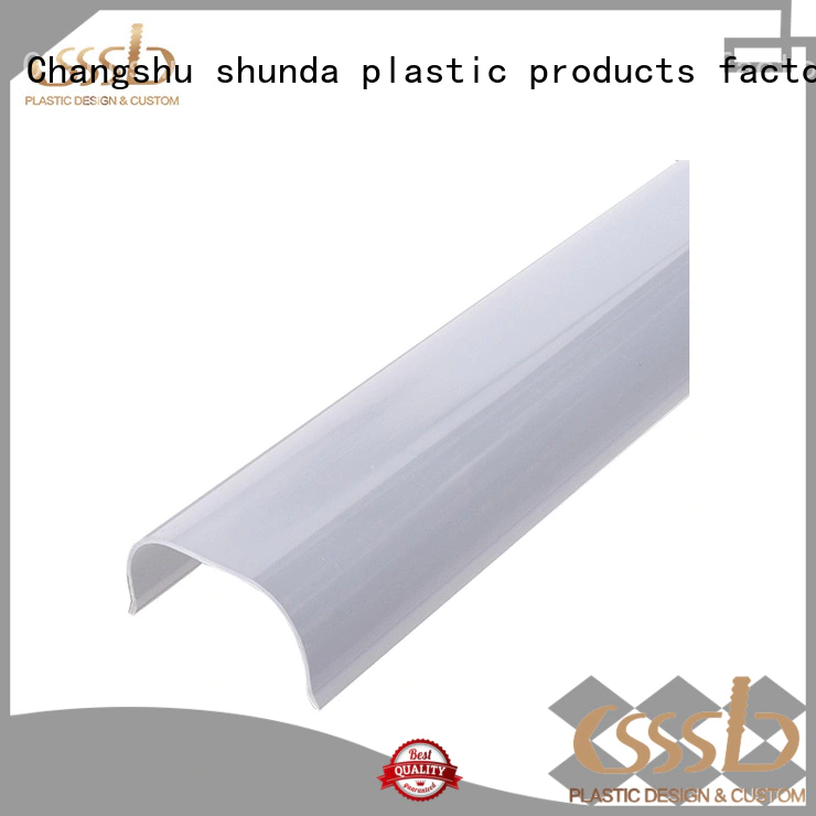 CSSSLD Plastic extrusion profile vendor for advertise display