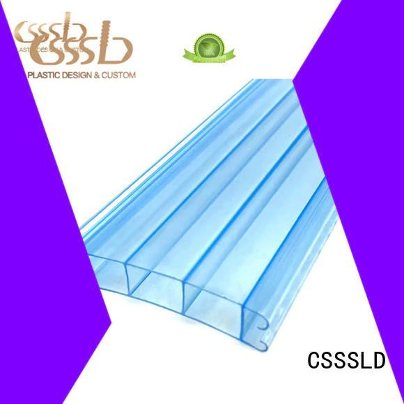 CSSSLD inexpensive extruded plastic profiles overseas market for installation lines