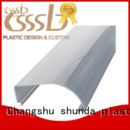 CSSSLD extruded plastic profiles customized for advertise display
