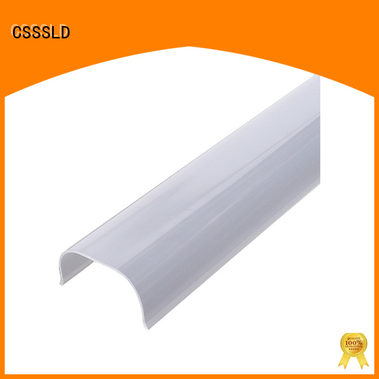 CSSSLD inexpensive PVC profile extrusion at discount for advertise display