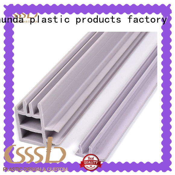 CSSSLD widely used extruded plastic profiles bulk production for light cover
