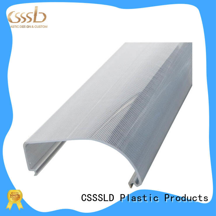CSSSLD PVC profile extrusion customized for light cover