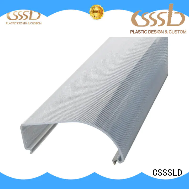 CSSSLD durable extruded plastic profiles overseas market for advertise display