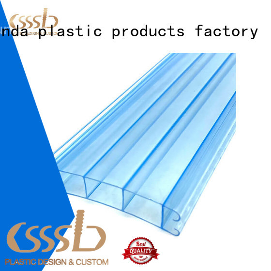 extruded plastic profiles bulk production for advertise display