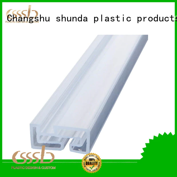CSSSLD durable PVC profile extrusion customized for installation lines