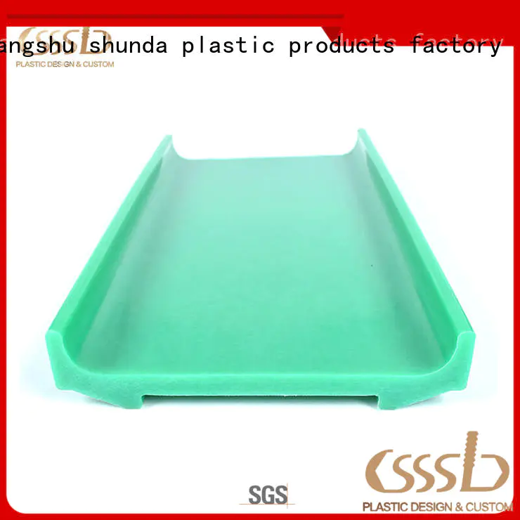 CSSSLD widely used extruded plastic profiles bulk production for advertise display