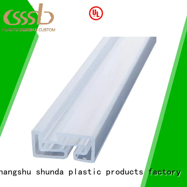 CSSSLD plastic profiles bulk production for light cover