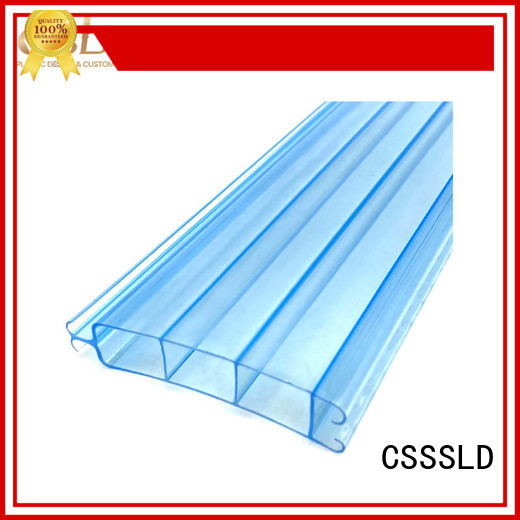 CSSSLD inexpensive Plastic extrusion profile bulk production for installation lines