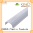 widely used Plastic extrusion profile vendor for light cover