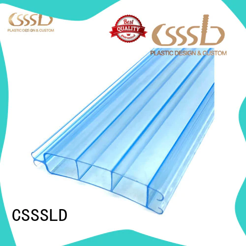 durable Plastic extrusion profile customized for installation lines
