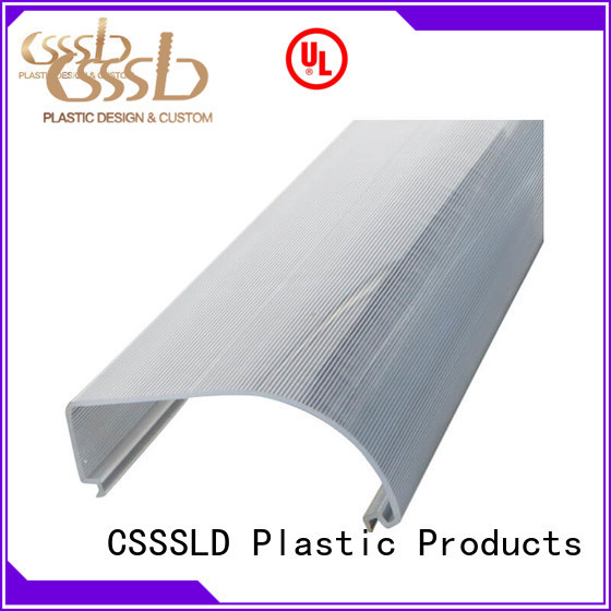 CSSSLD Plastic angle extrusion vendor for advertise display