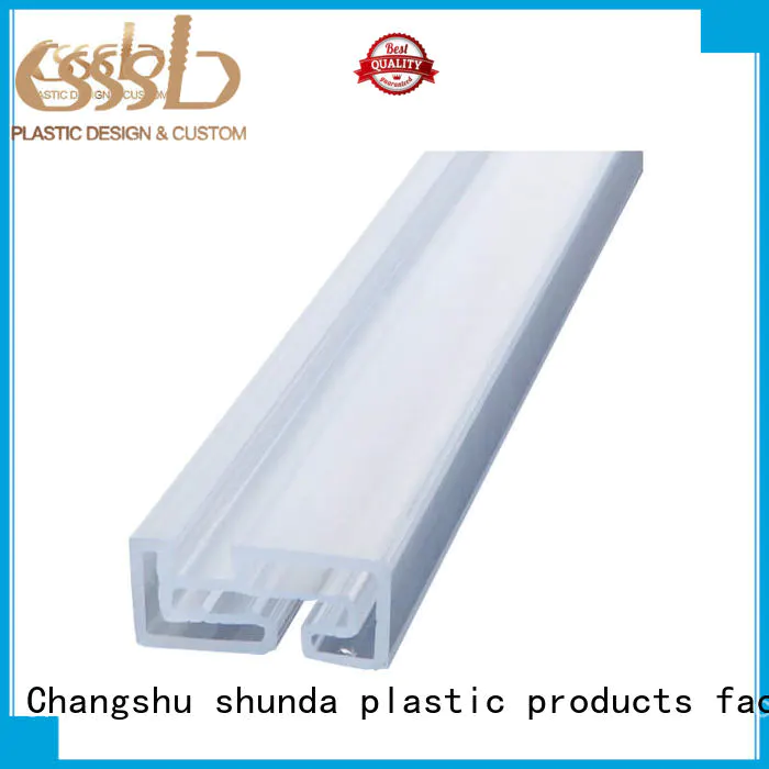 CSSSLD durable PVC profile extrusion bulk production for advertise display