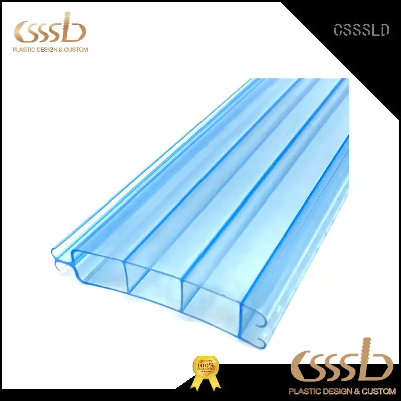 inexpensive Plastic extrusion profile customized for installation lines