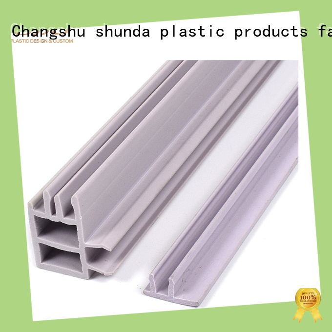 good quality PVC profile extrusion customized for advertise display