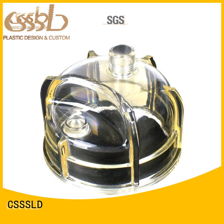 CSSSLD inexpensive Plastic end caps customized for fuel filter cartridge