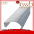 widely used extruded plastic profiles customized for installation lines