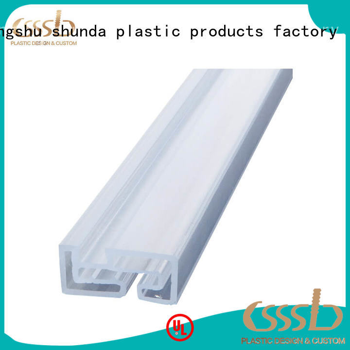 CSSSLD PVC wire channel overseas market for advertise display