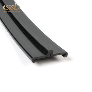 PVC extrusion sliding track profile factory customized shape and sizes