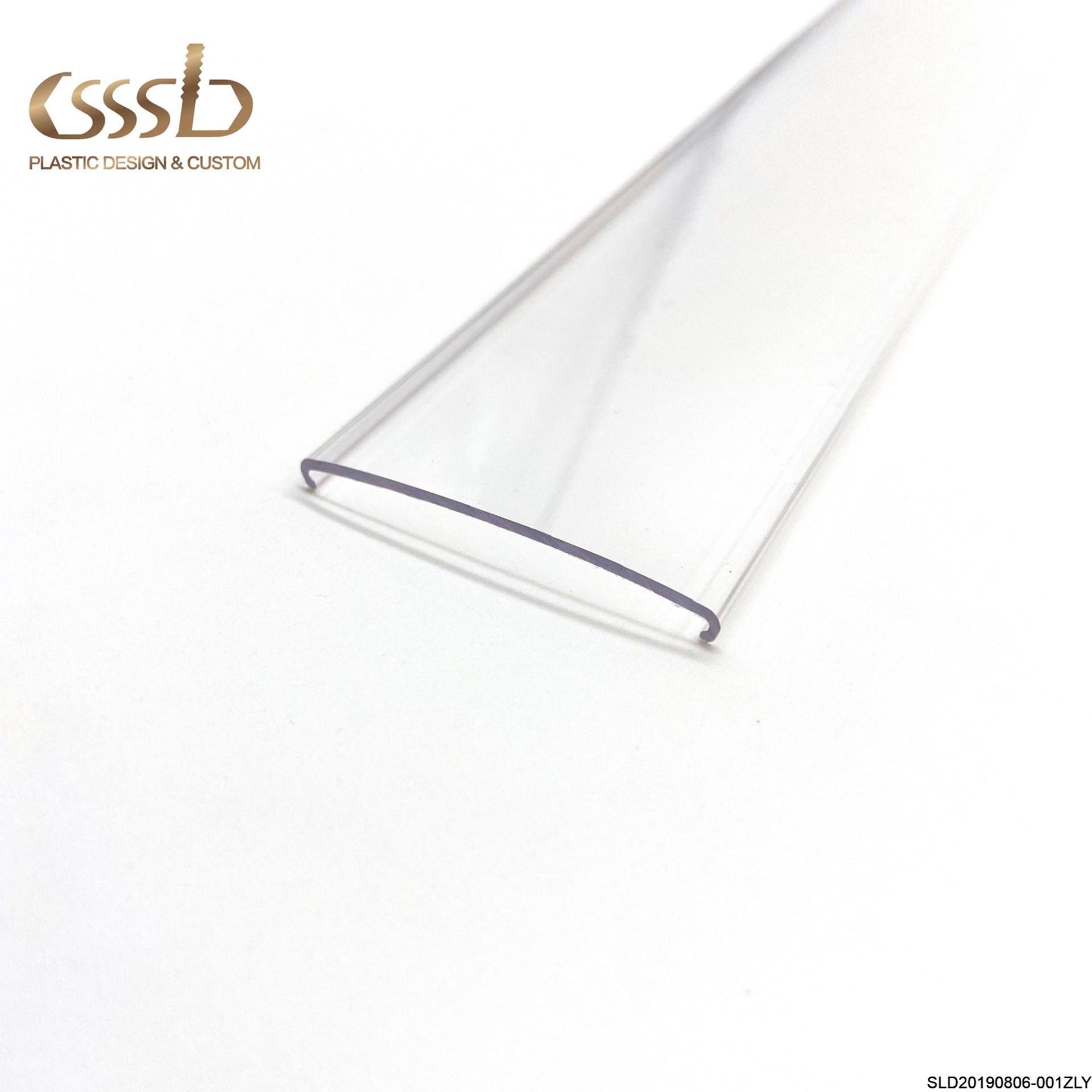 CSSSLD PVC profile extrusion customized for light cover