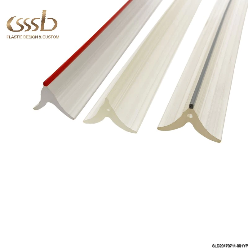 CSSSLD durable Plastic extrusion profile overseas market for advertise display