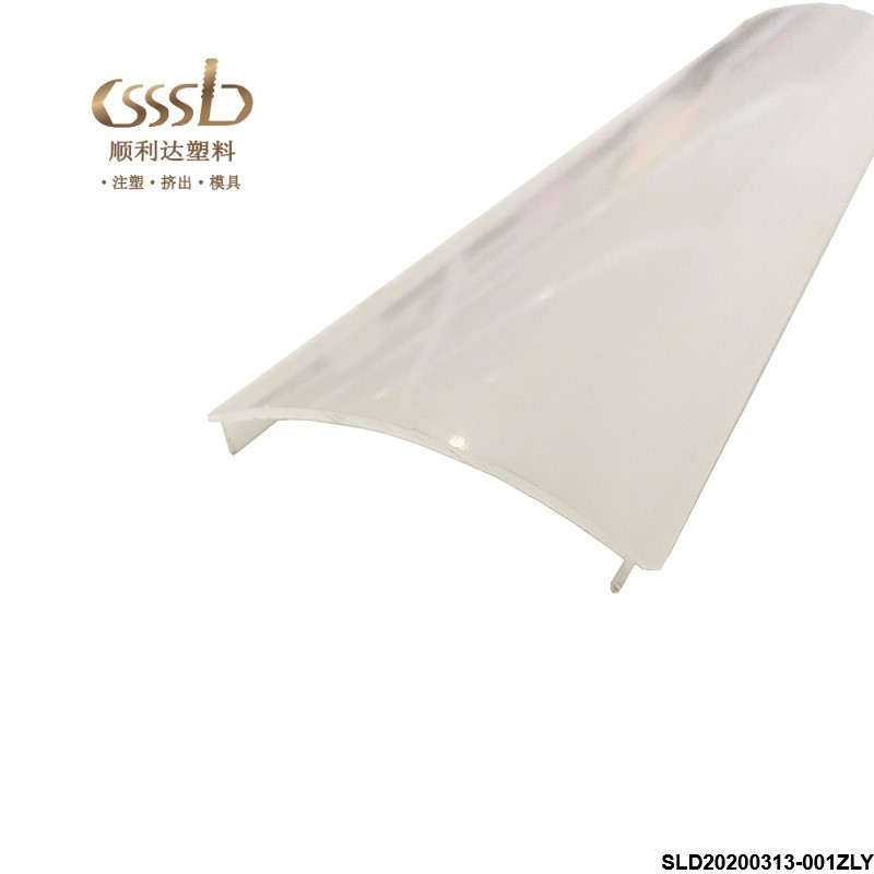 Extrusion linear led light PC diffuser plastic lamp cover