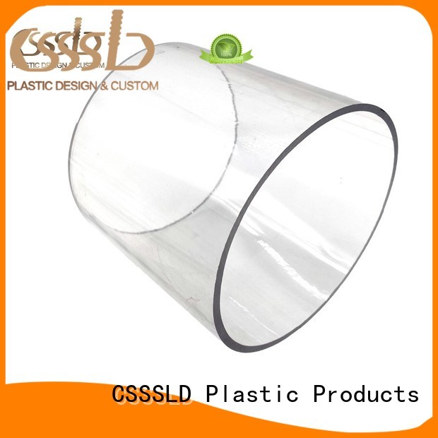 CSSSLD competitive clear plastic pipe vendor for exhaust
