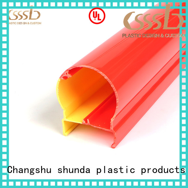 CSSSLD widely used extruded plastic profiles overseas market for installation lines
