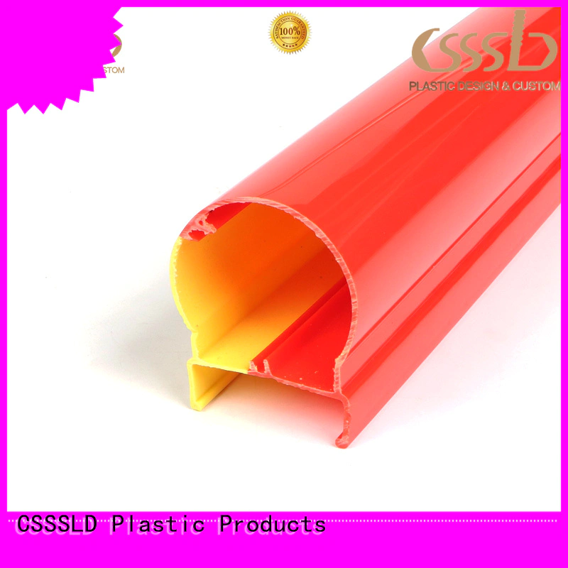 CSSSLD easy to use extruded plastic profiles overseas market for light cover