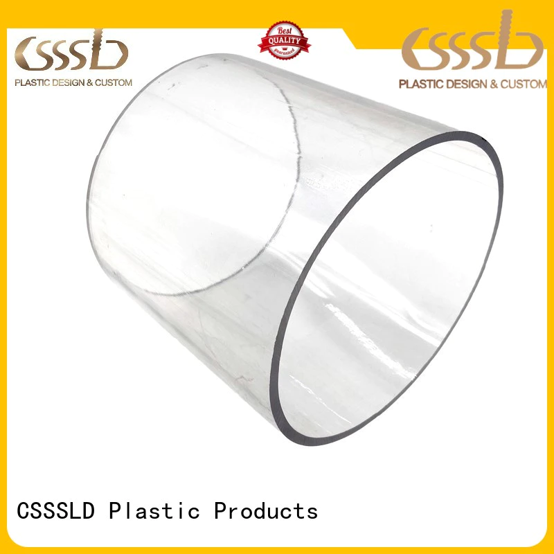 CSSSLD durable clear plastic pipe customized for drainage