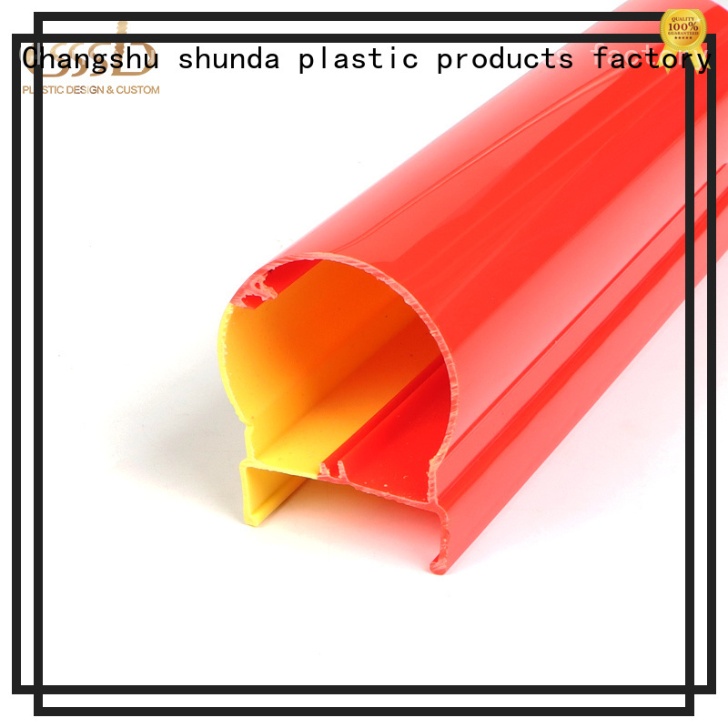 CSSSLD widely used Plastic extrusion profile bulk production for light cover